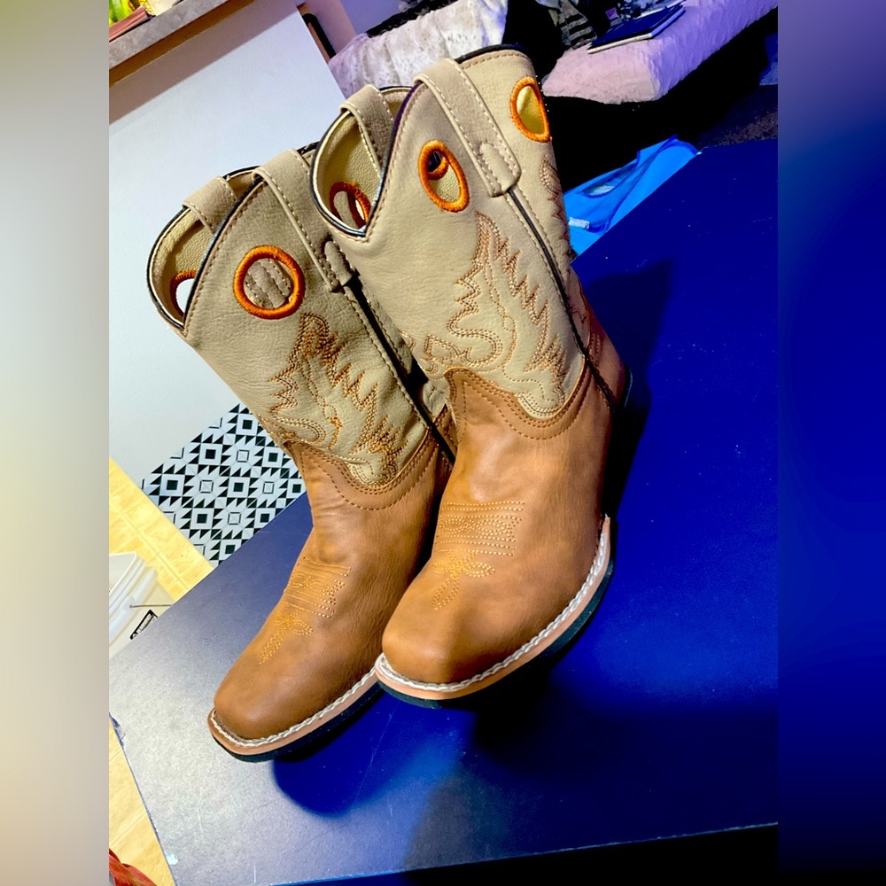 Boys Cowboy Boots Size 1.5